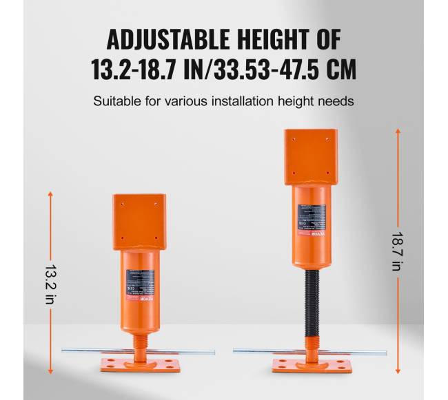 Reguliuojamas namo kėlimo lizdas 10x10 cm2