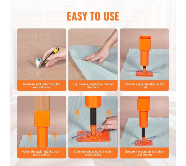 Reguliuojamas namo kėlimo lizdas 10x10 cm4