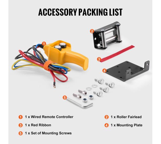 Elektrinė gervė ATV UTV 907 kg su plieniniu kabeliu5