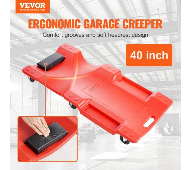 Mechaniko plastikinis ropojimo vežimėlis 158 kg1