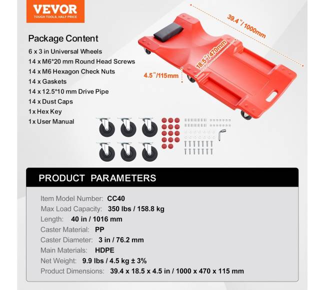 Mechaniko plastikinis ropojimo vežimėlis 158 kg6