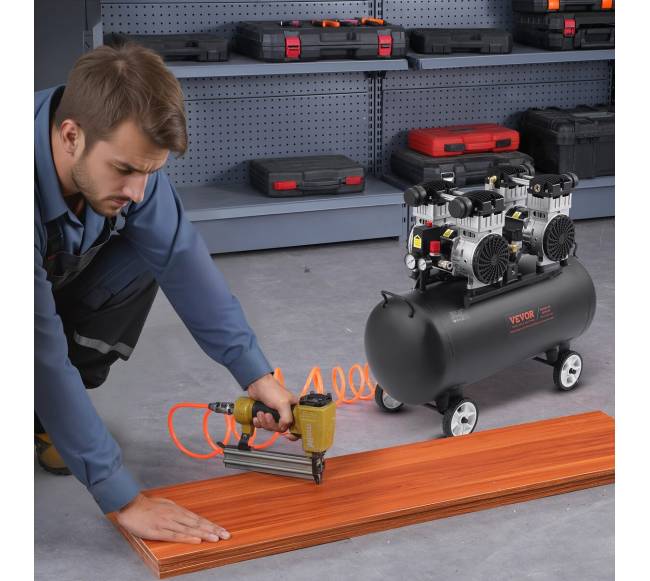 Kompaktiškas nealyvuotas oro kompresorius 20 gal 90 PSI7