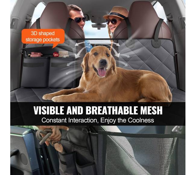 Vandeniui atspari šunų automobilio sėdynės uždanga5