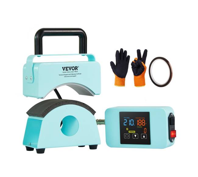 Kepurių spauduoklis su šilumos presu0