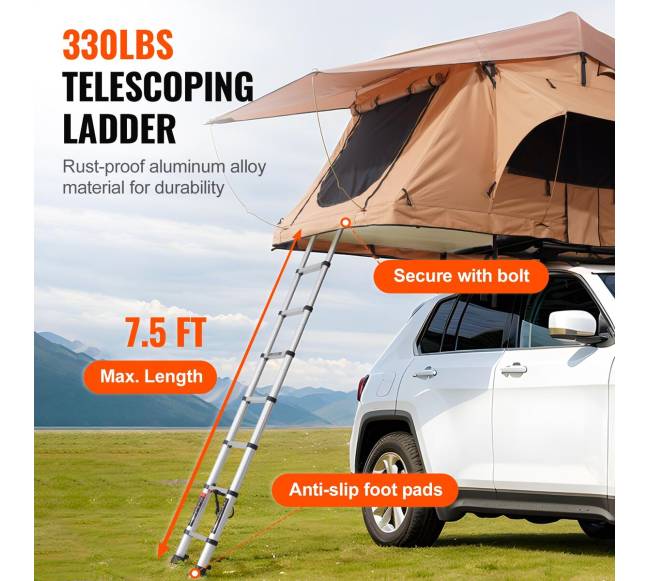 Stogo palapinė 2-3 asmenims su kopėčiomis4