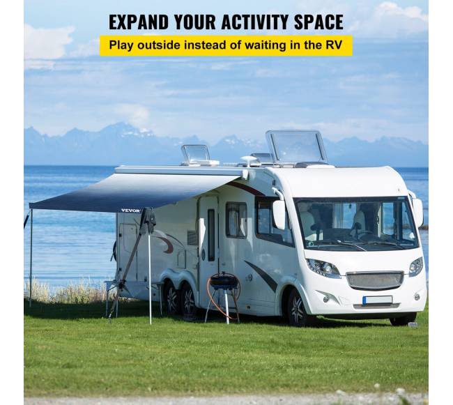 Autopriekabos tentas 18 ft, mėlynas5