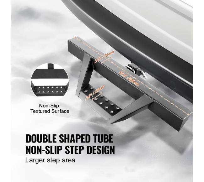 Priekabos jungties žingsnis su 2" priėmėju3