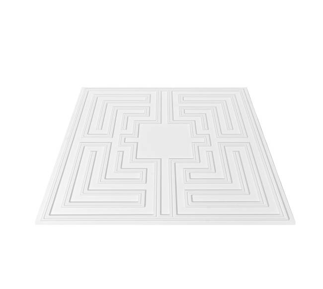 Lubų plokštės 24 x 24 cm PVC, 12 vnt.0