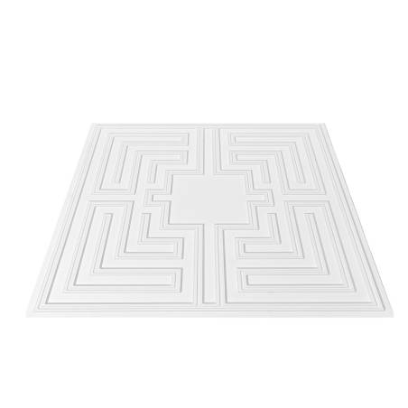 Lubų plokštės 24 x 24 cm PVC, 12 vnt.0