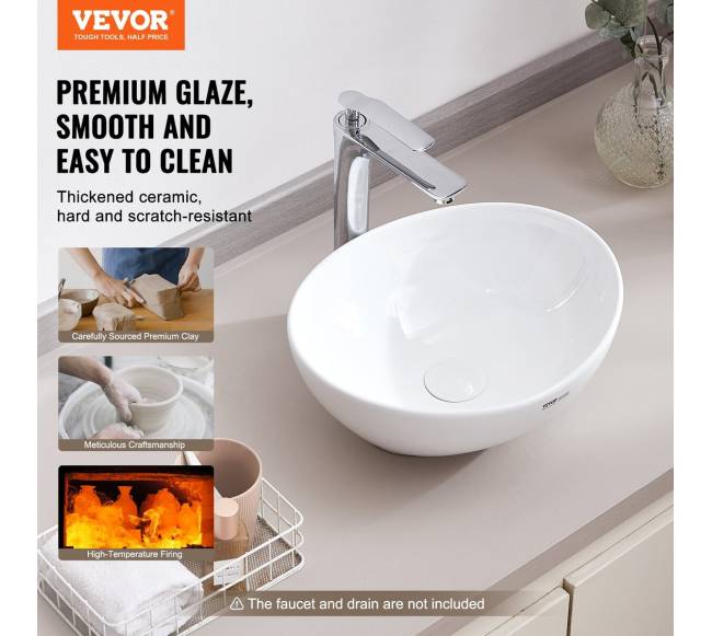 Šiuolaikiška keramikinė kriauklė vonios kambariui1