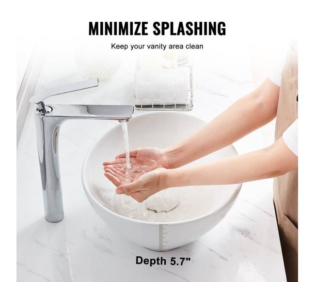 Šiuolaikiška keramikinė kriauklė vonios kambariui3