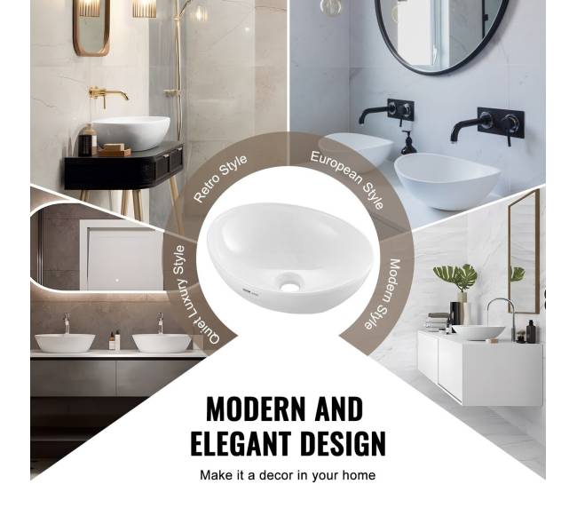 Šiuolaikiška keramikinė kriauklė vonios kambariui4