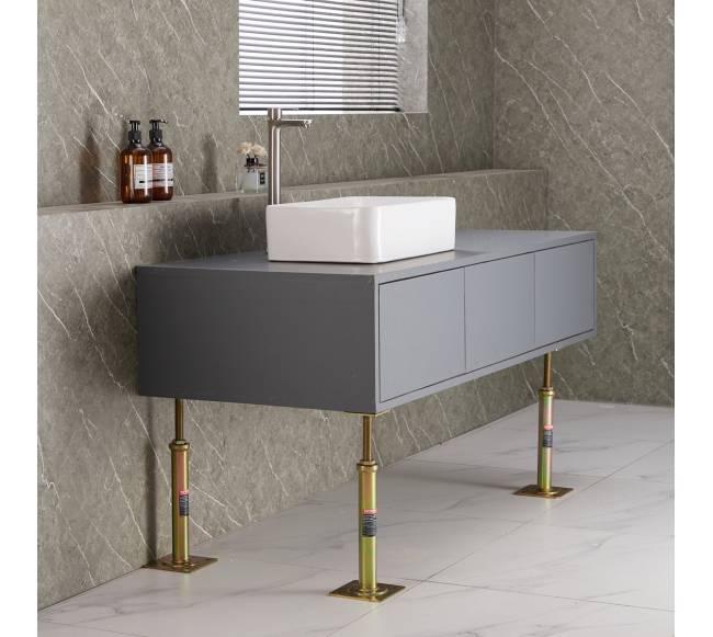 4 dalių reguliuojama grindų atrama 29,5-40,6 cm aukščio7