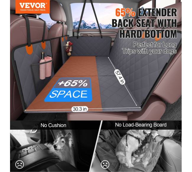 Šuns automobilinė sėdynės uždanga, 145 x 77 cm1