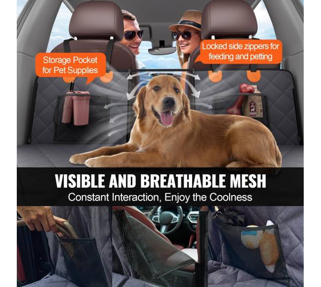 Šuns automobilinė sėdynės uždanga, 145 x 77 cm5