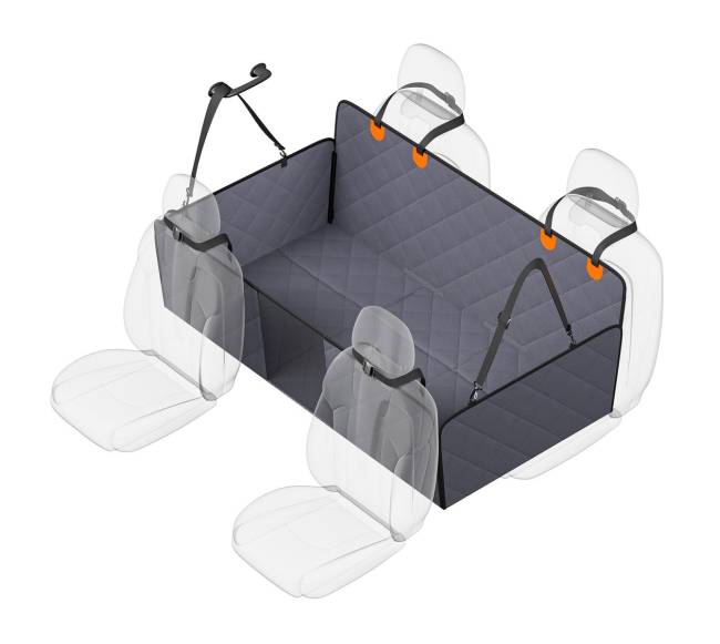 Šuns automobilinė sėdynės uždanga, 145 x 77 cm10