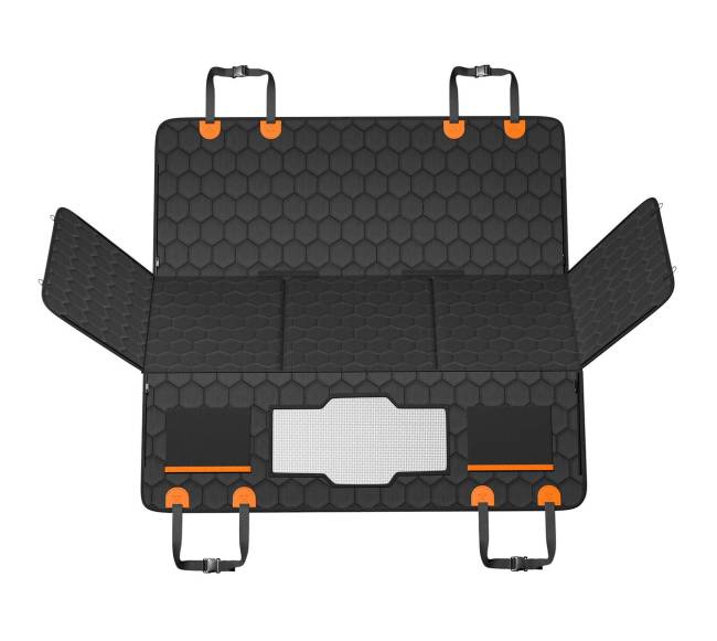 Vandeniui atspari šunų automobilio sėdynės uždanga0