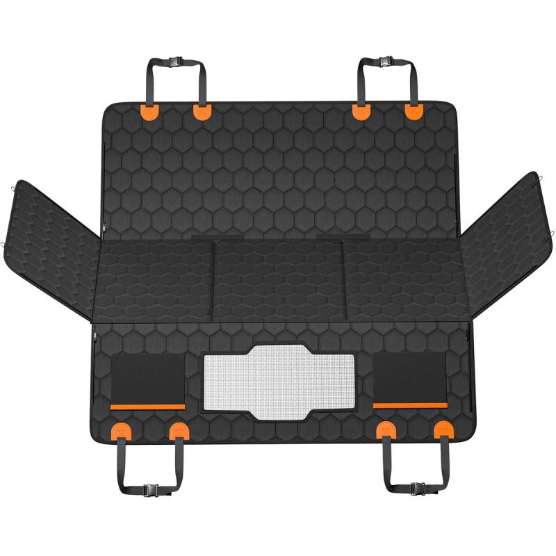 Vandeniui atspari šunų automobilio sėdynės uždanga0