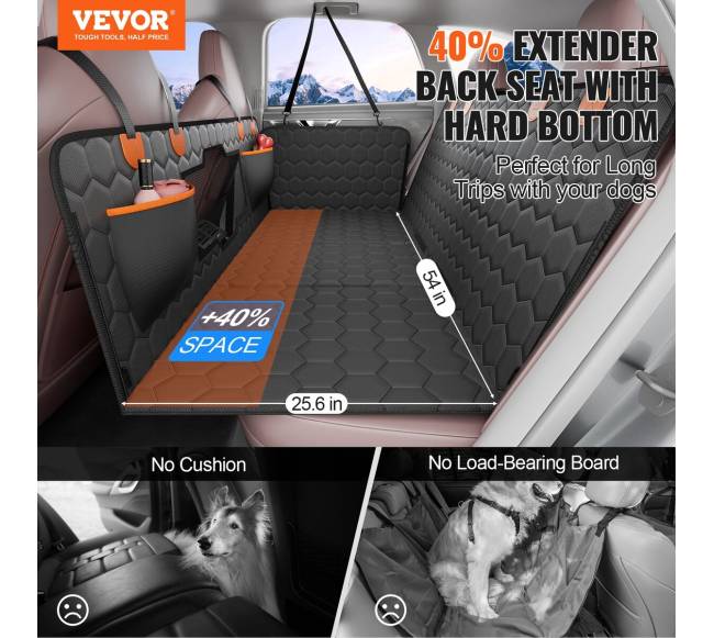 Vandeniui atspari šunų automobilio sėdynės uždanga1