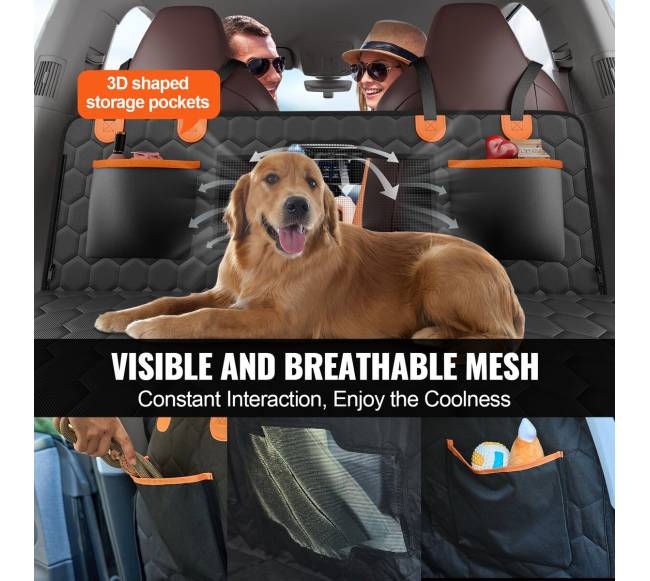 Vandeniui atspari šunų automobilio sėdynės uždanga5