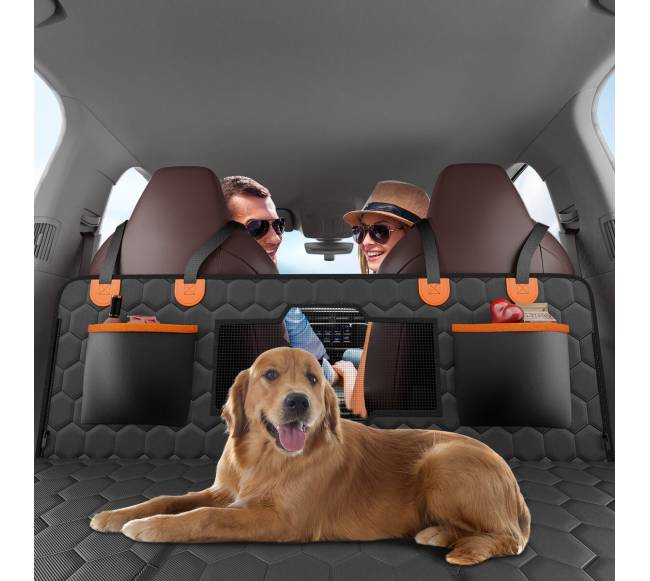 Vandeniui atspari šunų automobilio sėdynės uždanga7