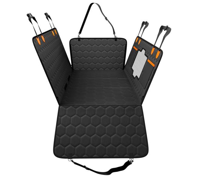 Vandeniui atspari šunų automobilio sėdynės uždanga8