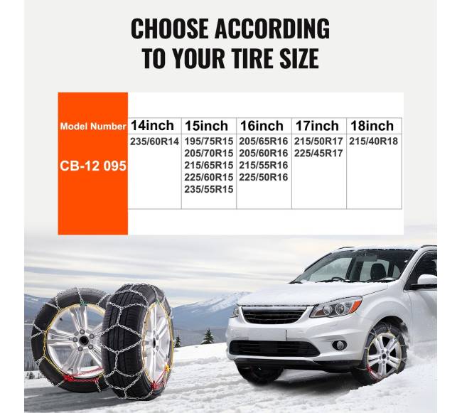 Manganinės plieno sniego grandinės 2 vnt.4