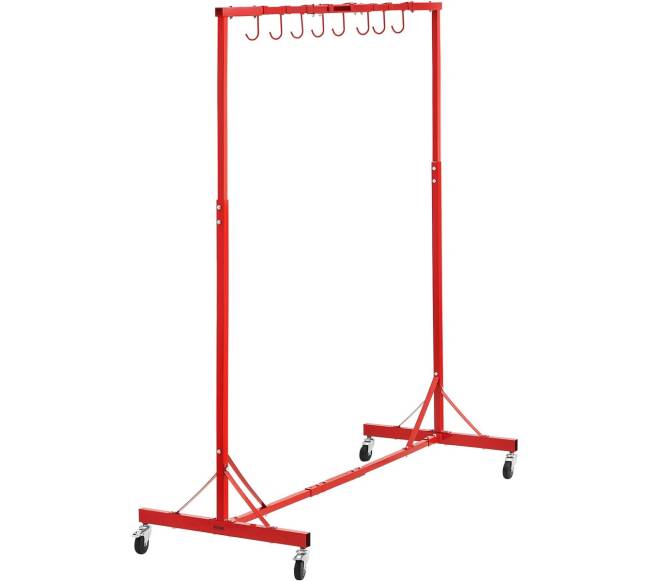 Reguliuojamas dažymo stovas su 8 kabliukais0