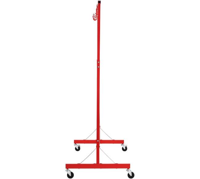 Reguliuojamas dažymo stovas su 8 kabliukais8