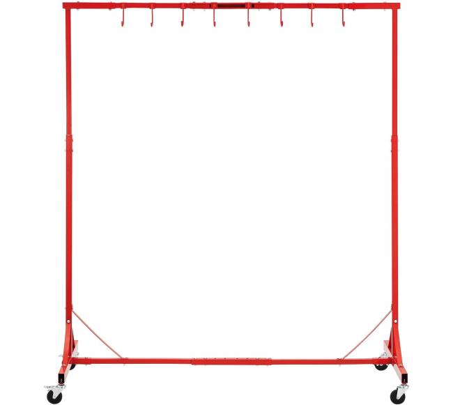 Reguliuojamas dažymo stovas su 8 kabliukais9