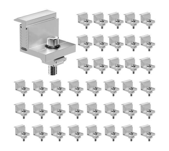 Saulės kolektoriaus Z tvirtinimo laikikliai 35-50mm8