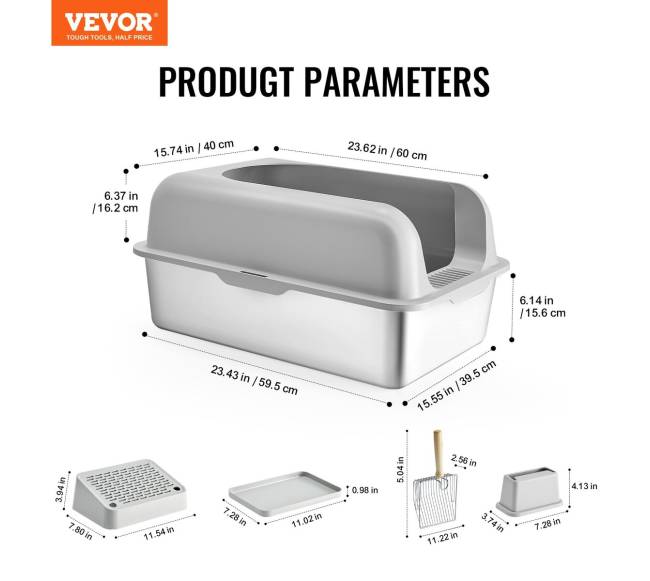 katės tualetas su filtruojančia grindimis6