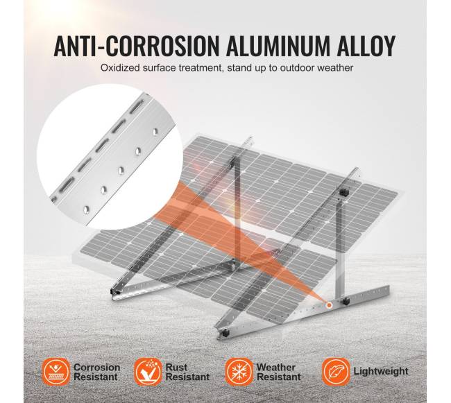 45 colių saulės baterijų tvirtinimo laikikliai4