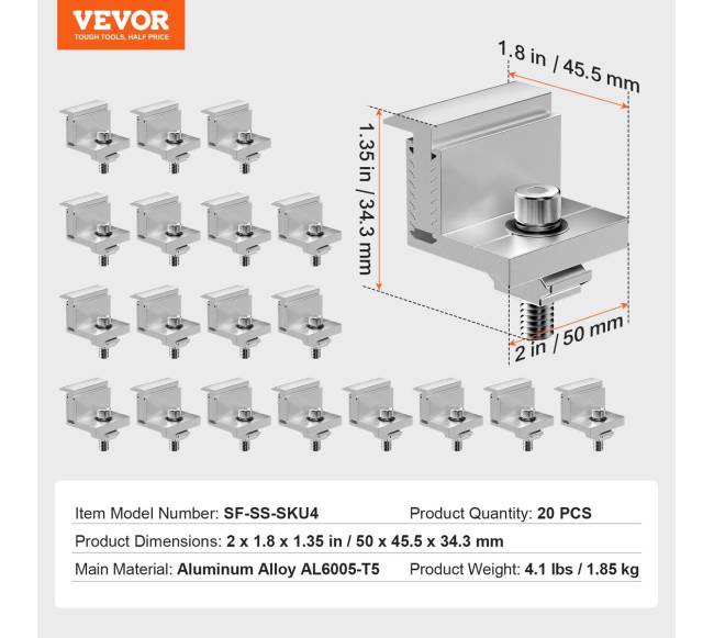 Saulės panelių Z montavimo laikikliai6