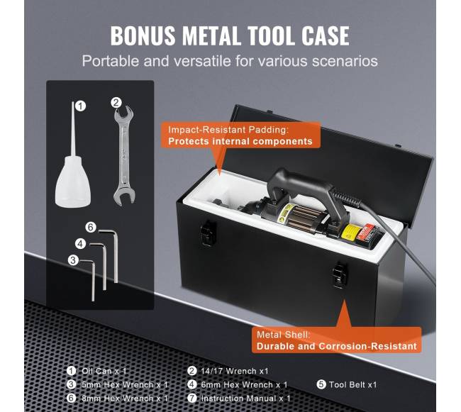 1000W elektrinis armatūrų pjaustytuvas 4-20 mm2