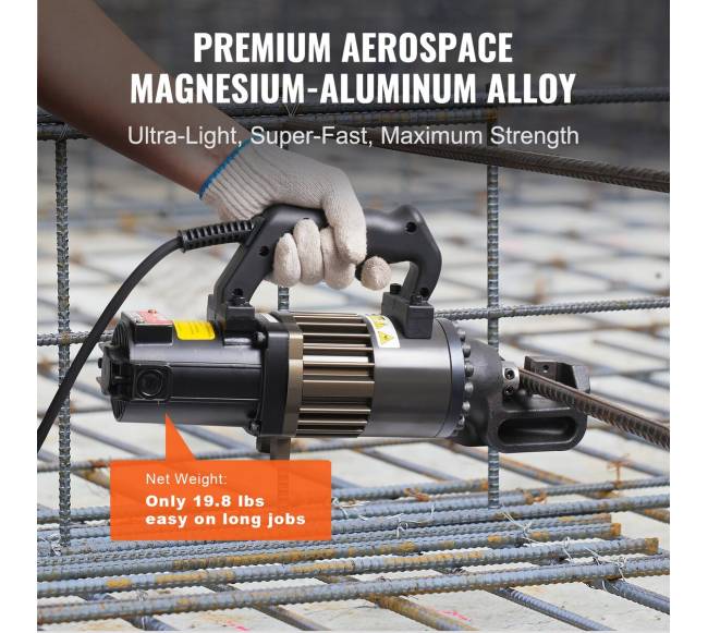 1000W elektrinis armatūrų pjaustytuvas 4-20 mm4