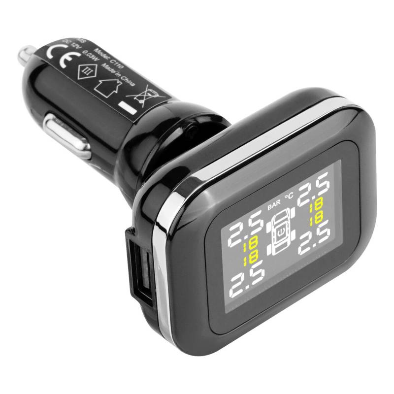 RV padangų slėgio stebėjimo sistema su 4 davikliais0