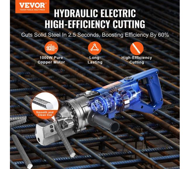 Elektrinis armatūros kirpimo aparatas 1000W, 4-16mm1