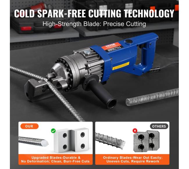 Elektrinis armatūros kirpimo aparatas 1000W, 4-16mm5