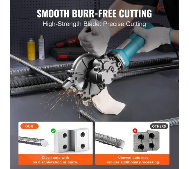 1100W elektrinis armatūros pjaustytuvas 4-40 mm5