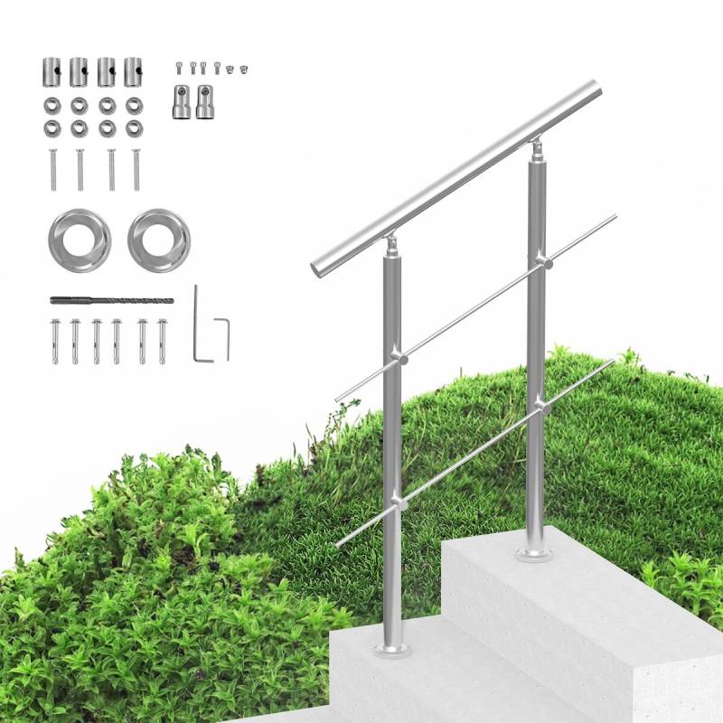 Balkiai laiptams su 2 skersiniais0