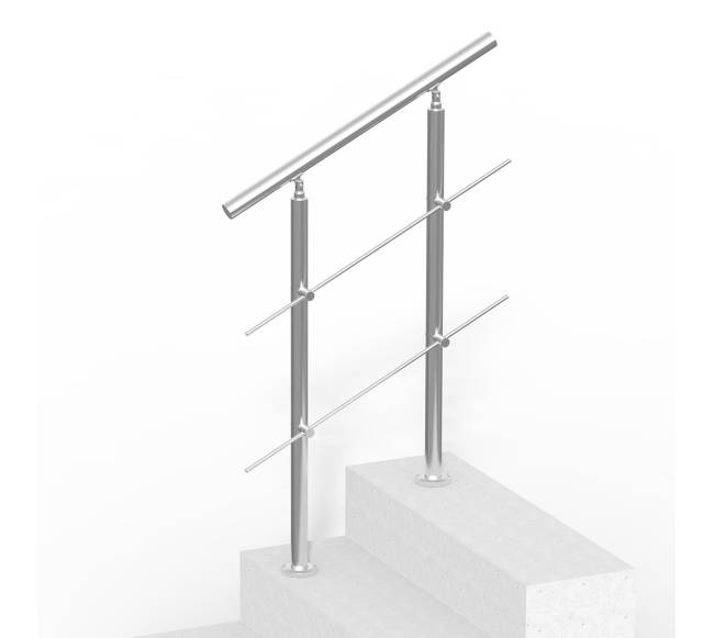 Balkiai laiptams su 2 skersiniais9