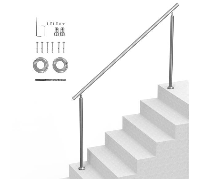 Lauko turėklai laiptams ir verandoms0