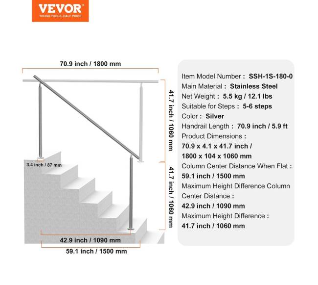 Lauko turėklai laiptams ir verandoms6