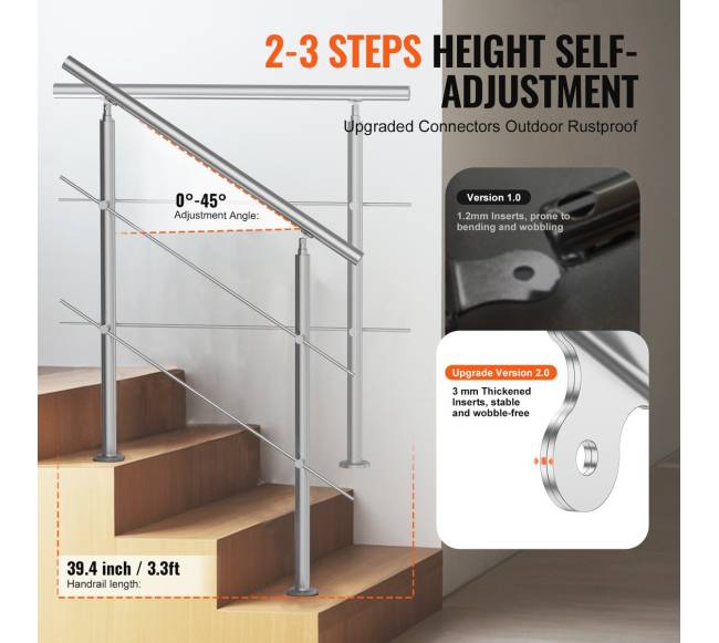 lauko laiptų turėklai su skersiniais2