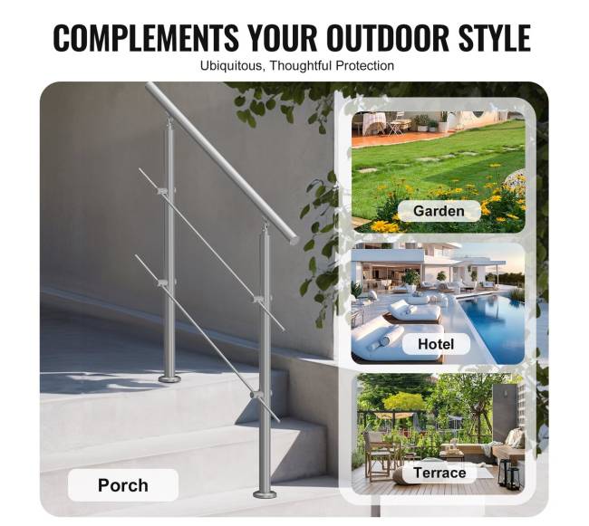 lauko laiptų turėklai su skersiniais5