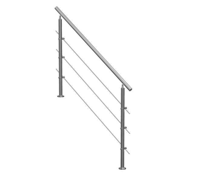 59 cm lauko turėklai su 3 skersiniais8