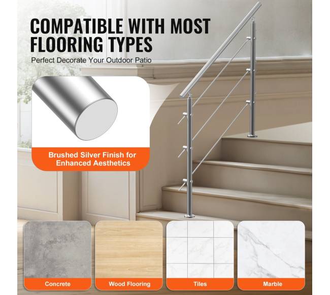 Lauko turėklai su 3 skersiniais4