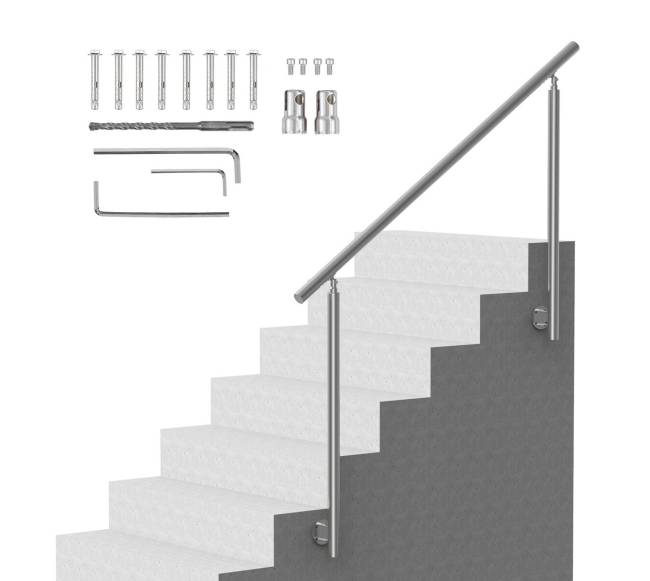 60 cm turėklai lauko laiptams0