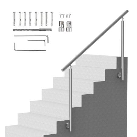 60 cm turėklai lauko laiptams0